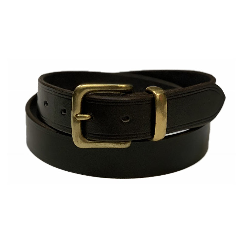 Aus Made MC Kids Plain Belt BR 1 1/4in