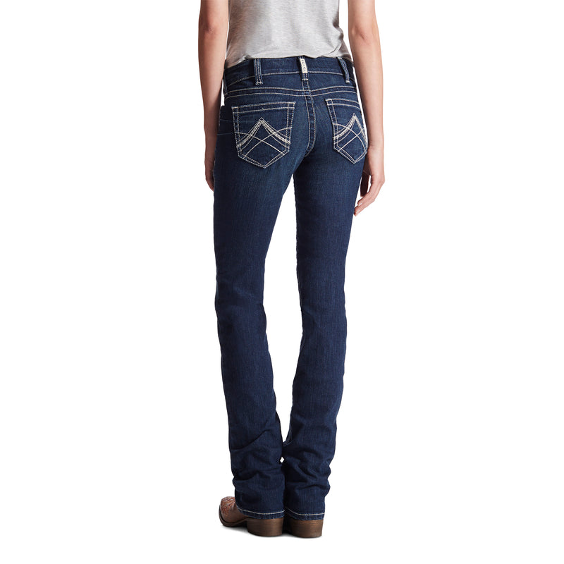 Ariat Wmns R.E.A.L Straight Icon Ocean Jean