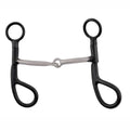 Argentine Snaffle 6in Short Shank Copper Inlay Bit