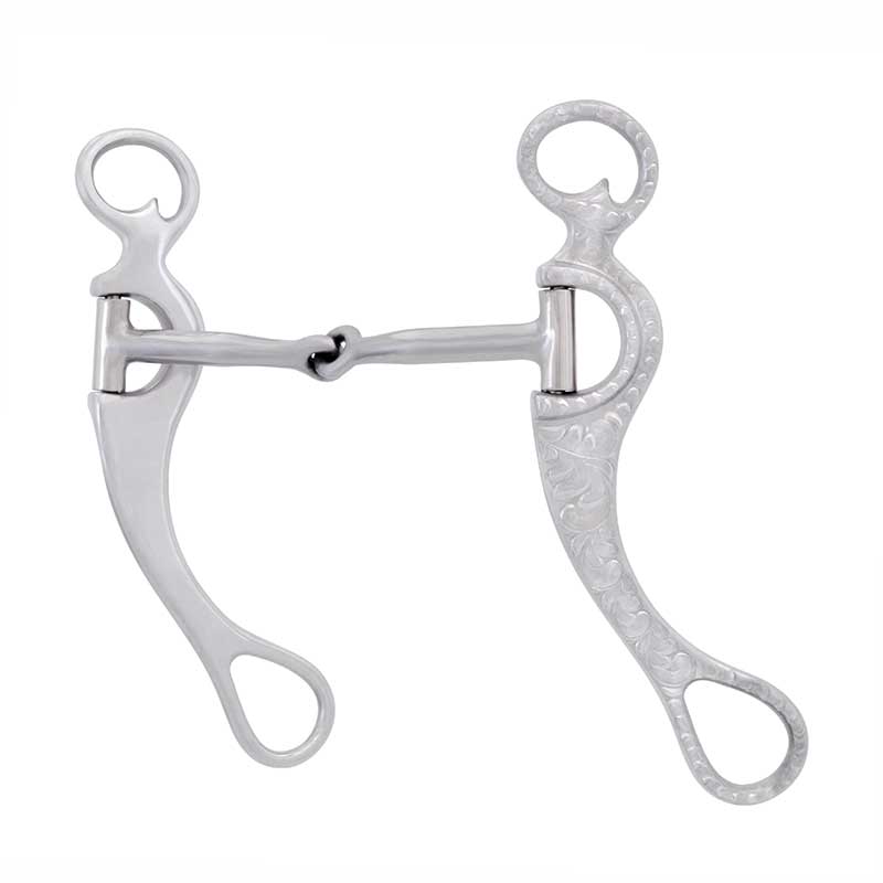 FG Non Colapse Shank Snaffle Bit