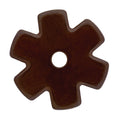 Spur Rowel Antique 1 1/4in 6 Pt