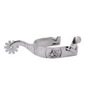 Brushed Sliding Reiner Engraved Spur