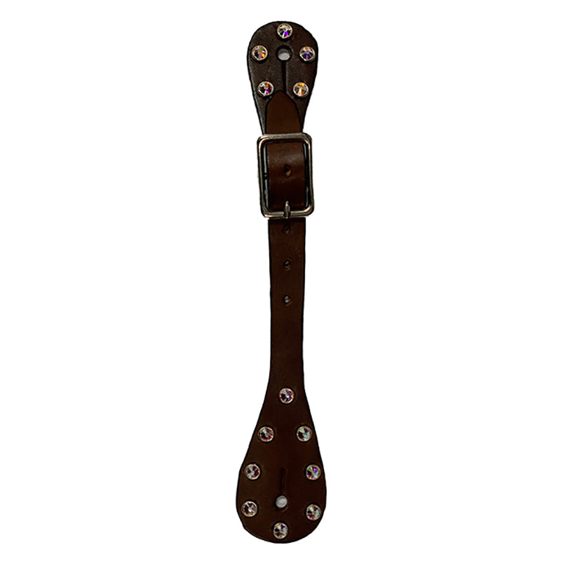 Jewel Spots Straight Spur Strap