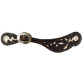 Vine Tool White Paint Shaped Spur Strap