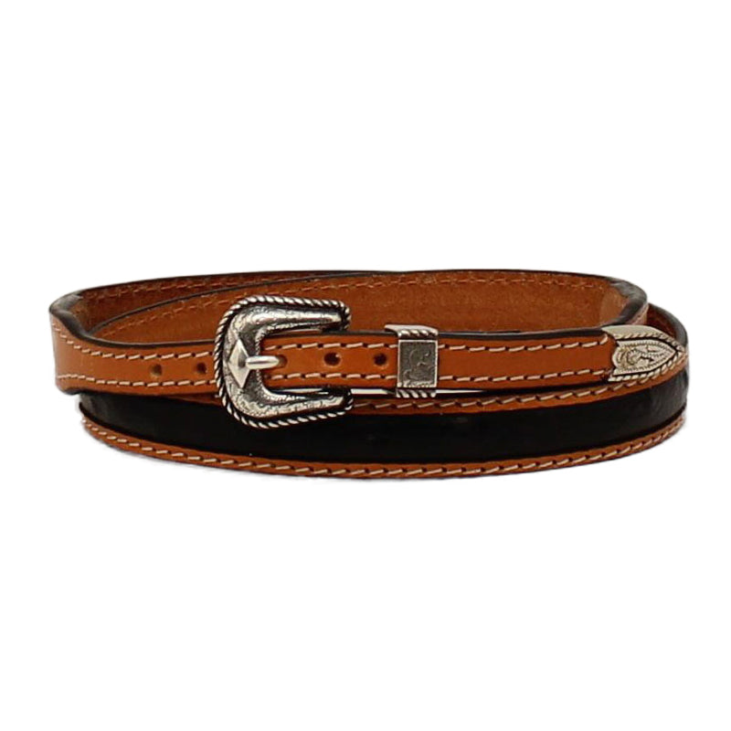 Western Ostrich Print Hatband