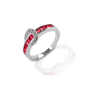 Kelly Herd Contemporary Buckle Ring