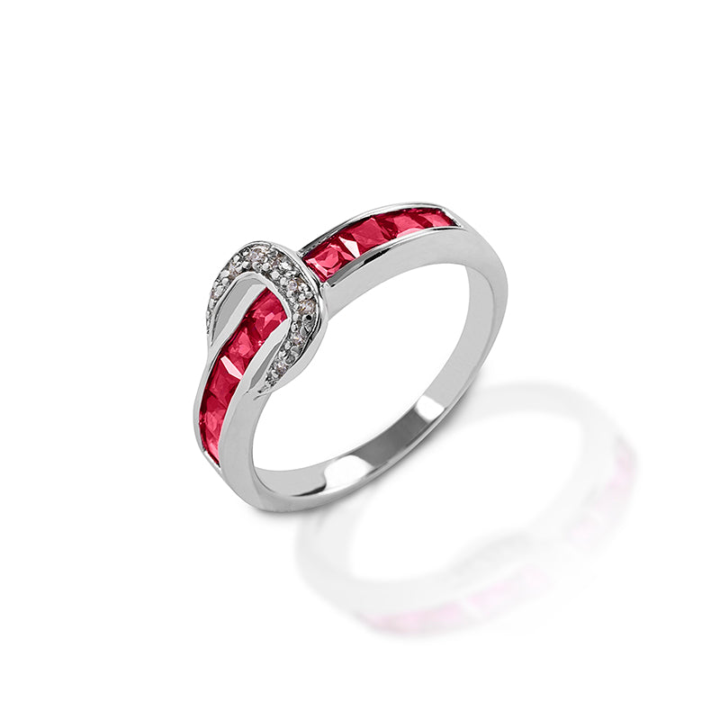 Kelly Herd Contemporary Buckle Ring