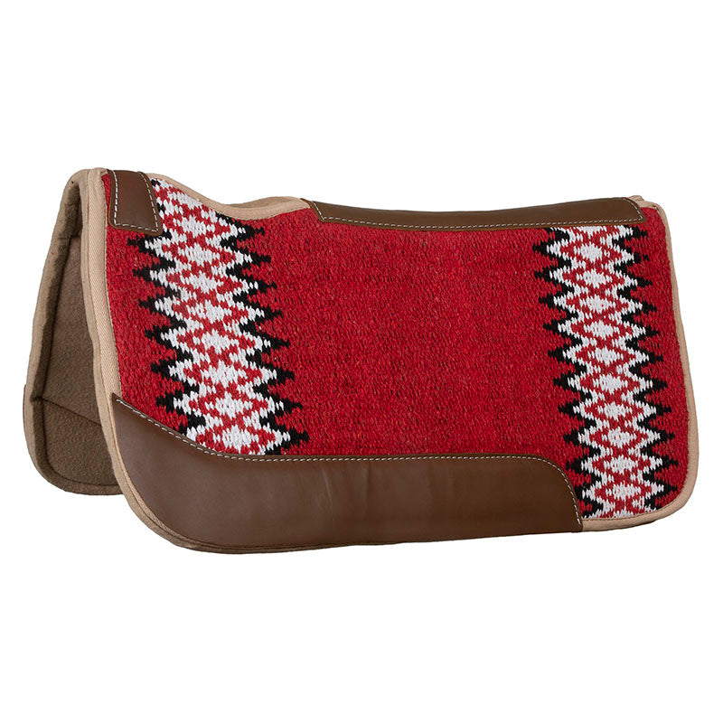 Ezy Ride Contoured Navajo/Tan Wool Saddle Pad 1in