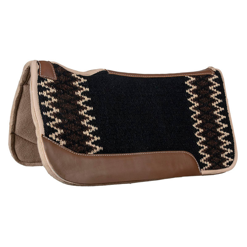 Ezy Ride Contoured Navajo/Tan Wool Saddle Pad 1in