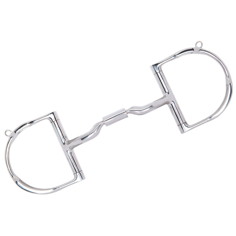 Myler L2 MB04 English Dee With Hooks Low Port Comfort Snaffle