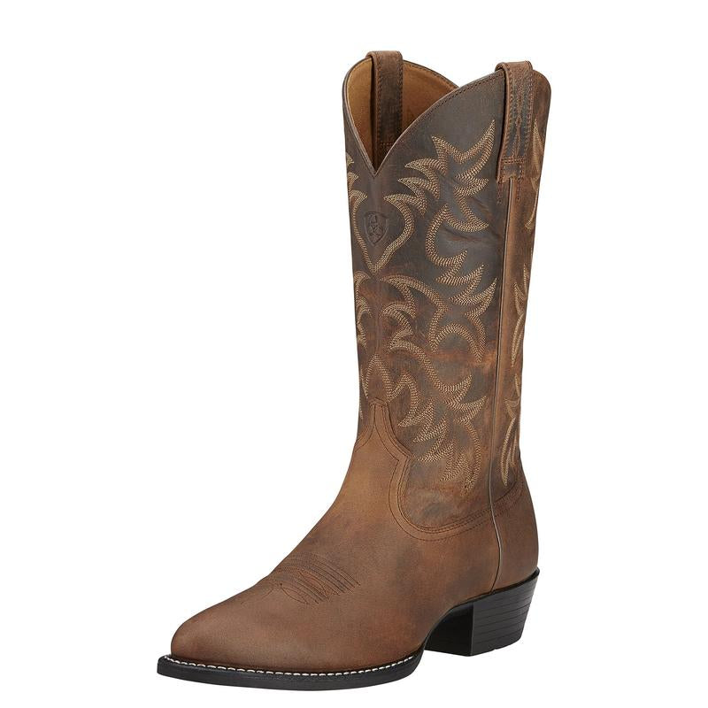 Ariat Mens Heritage Western R-Toe Boot