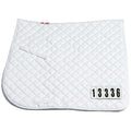 Saddle Cloth Competition Numbers Dressage
