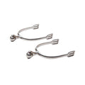 Spurs with Solid Roller Ball 20mm Shank