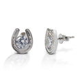 Kelly Herd Horseshoe Stud Earrings