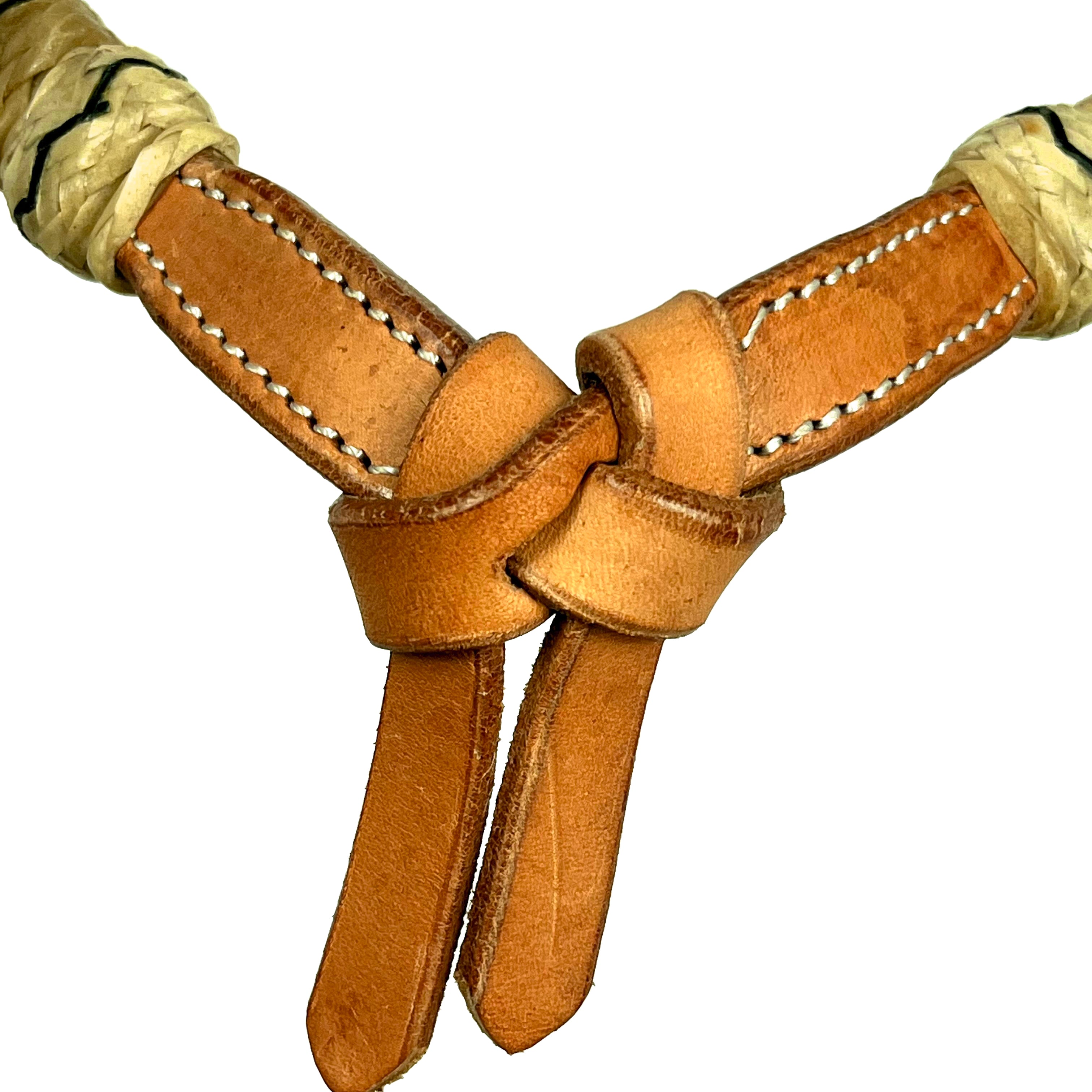 Ezy Ride Bridle with Futurity Knot and Rawhide Brow