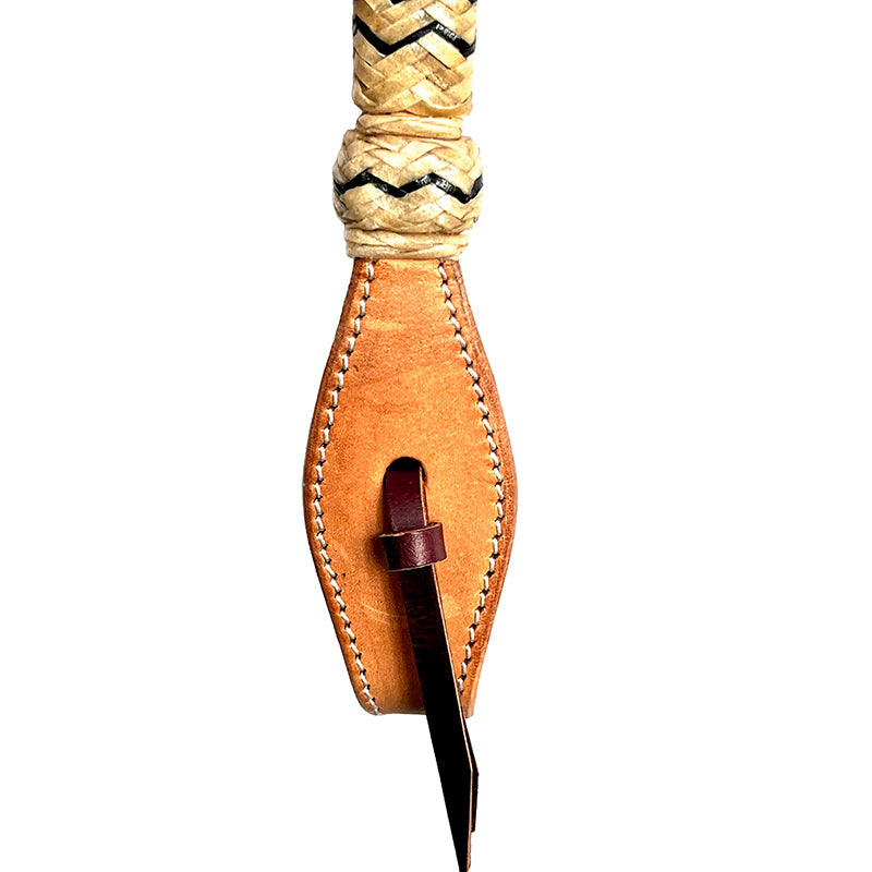 Ezy Ride Bridle with Futurity Knot and Rawhide Brow
