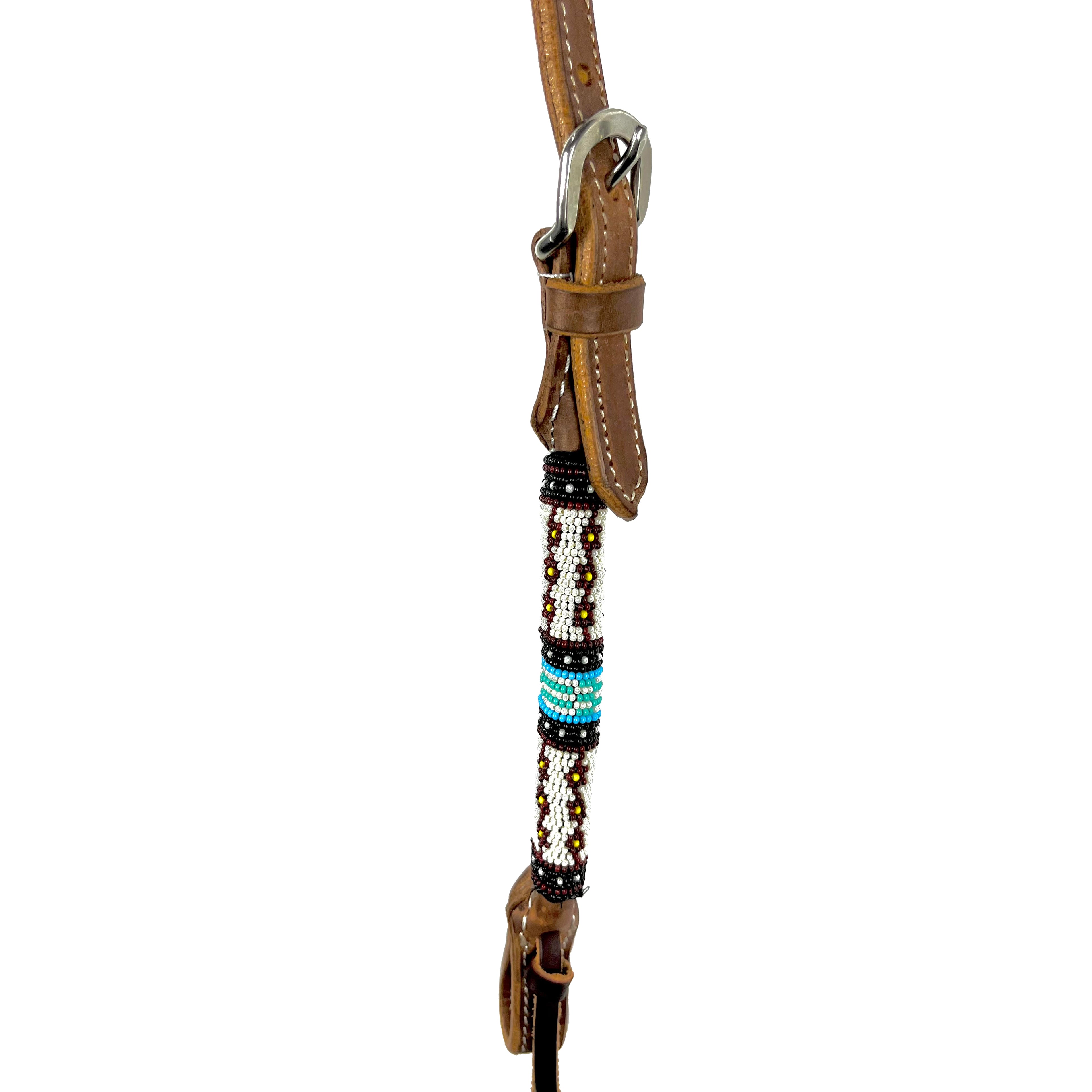 Ezy Ride Bridle One Ear with Blue Beaded Accent