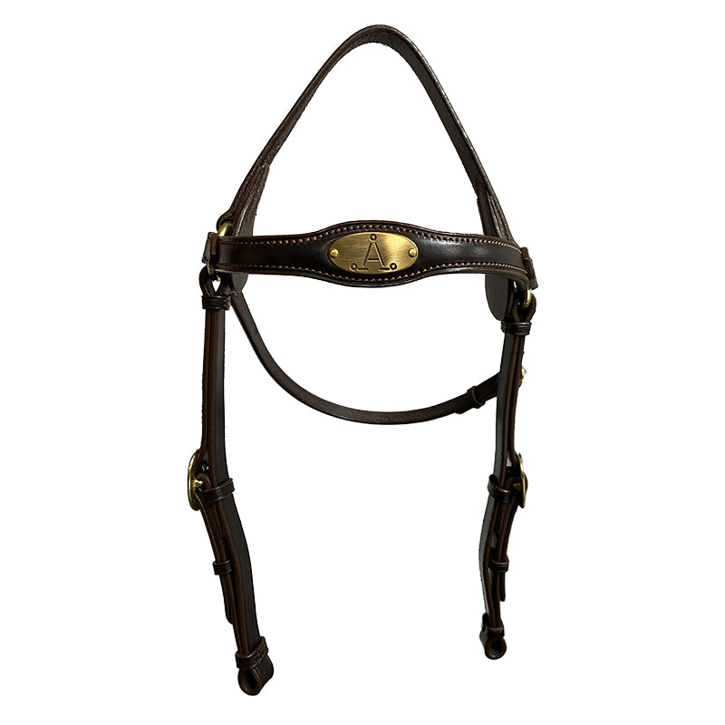 Aus Made Barcoo Bridle Shaped Brow w A Plate