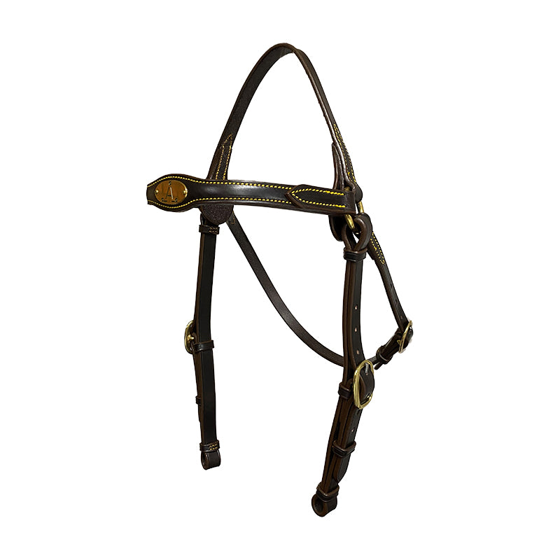 Aus Made Barcoo Bridle Shaped Brow w A Plate