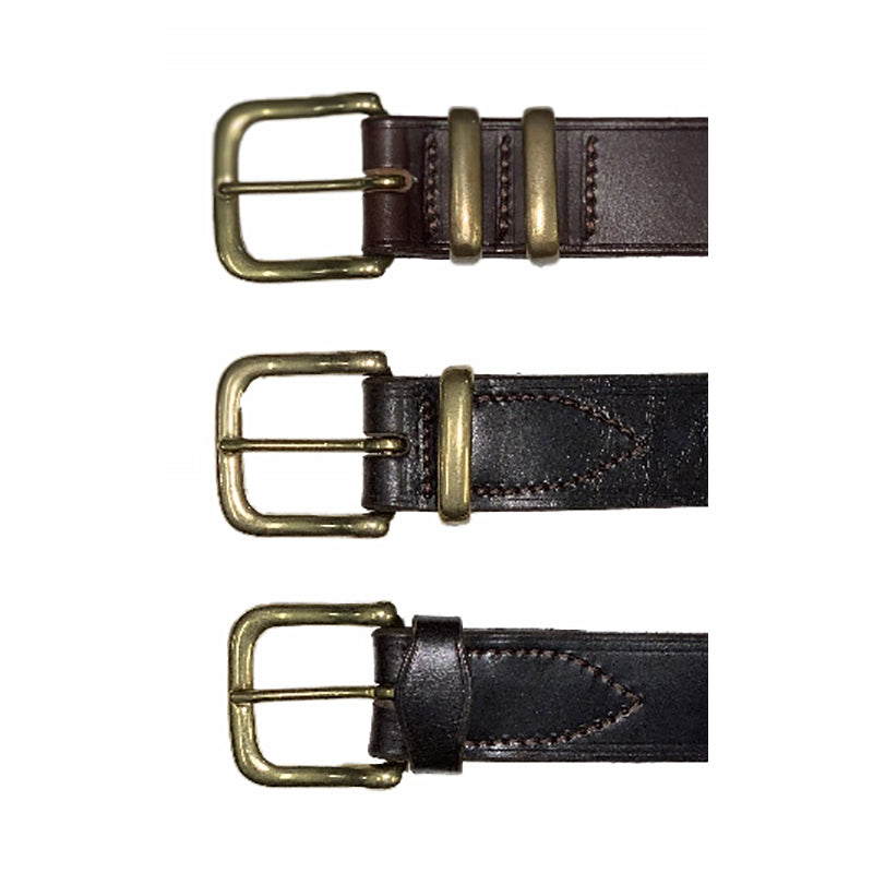 Aus Made MC Kids Plain Belt BR 1 1/4in
