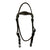 Marsh Carney Barcoo Bridle w Shaped Basket Stamped Brow