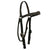 Marsh Carney Barcoo Bridle w Shaped Basket Stamped Brow