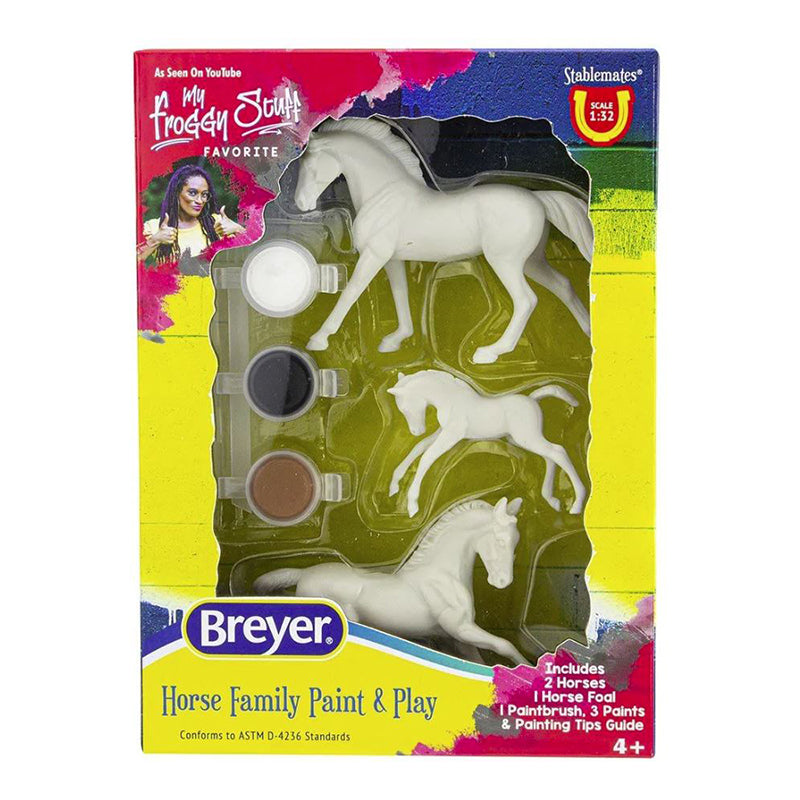 Breyer Activity Mini Painting Horse Family