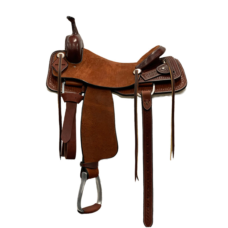 Aus Made Cutting Saddle With Stamping