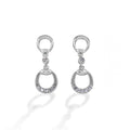 Kelly Herd Eggbutt Dangle Earrings