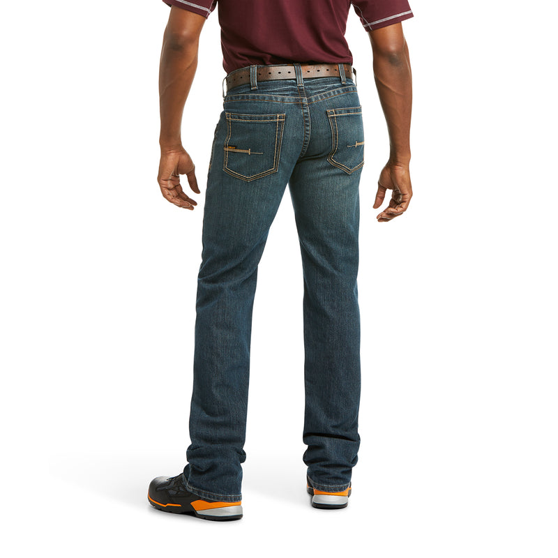 Ariat Mens Rebar Fashion M5 Slim Straight Ironside Jean