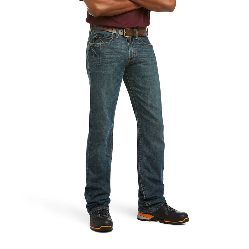 Ariat Mens Rebar Fashion M5 Slim Straight Ironside Jean