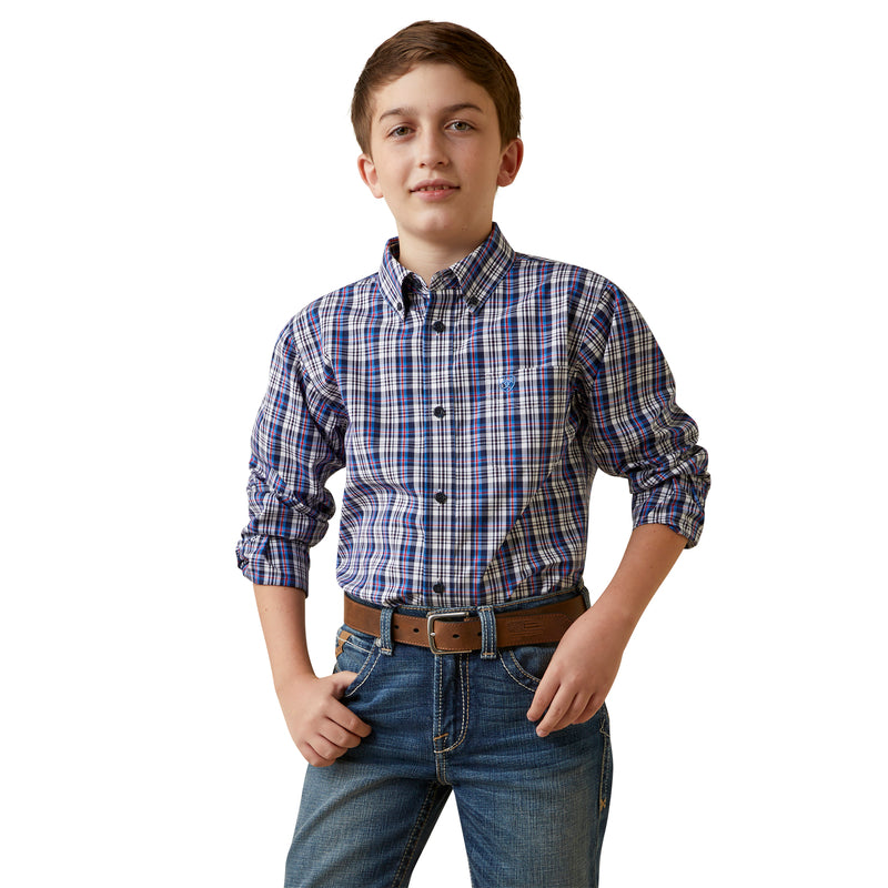 Ariat Boys Nolen L/S Pro Series Shirt
