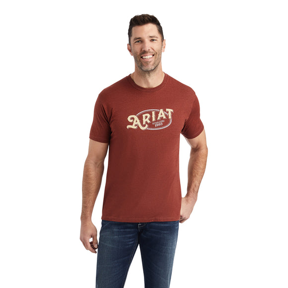 Ariat Mens Rope Oval S/S T-Shirt