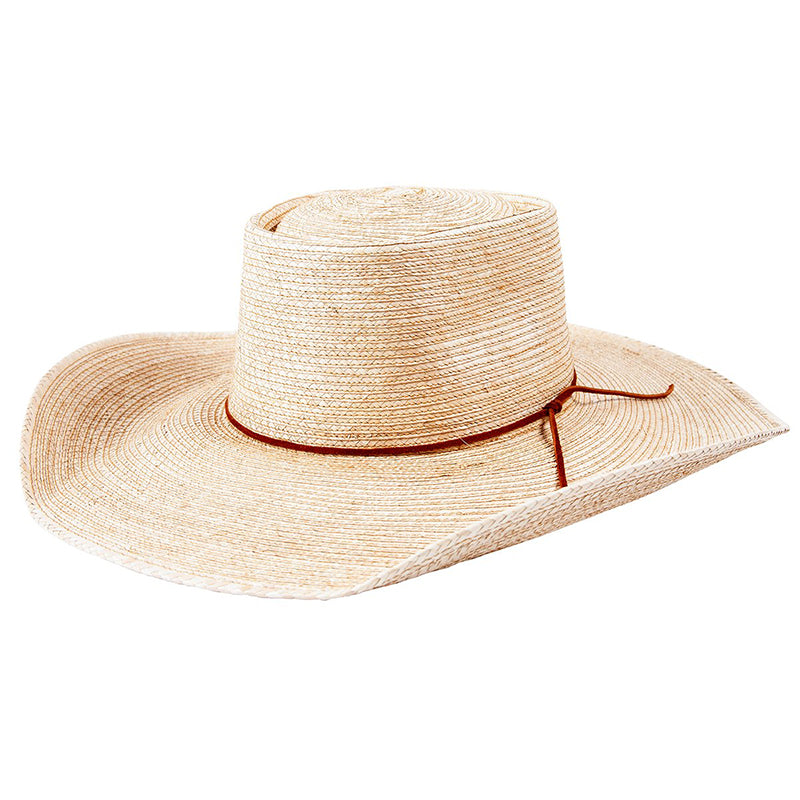 Sunbody Reata 3 Palm Straw Hat