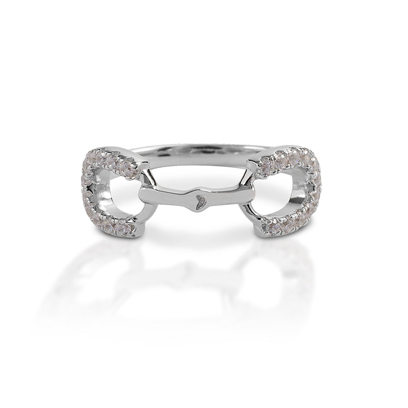 Kelly Herd Horseshoe Bit Ring
