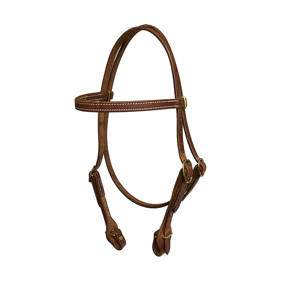 Aus Made Western Bridle Quick Change Harness Leather