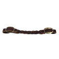 Aus Made Leather Plaited Curb Strap