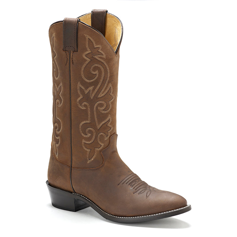 Justin Buck Bay Apache Western Mens Boot