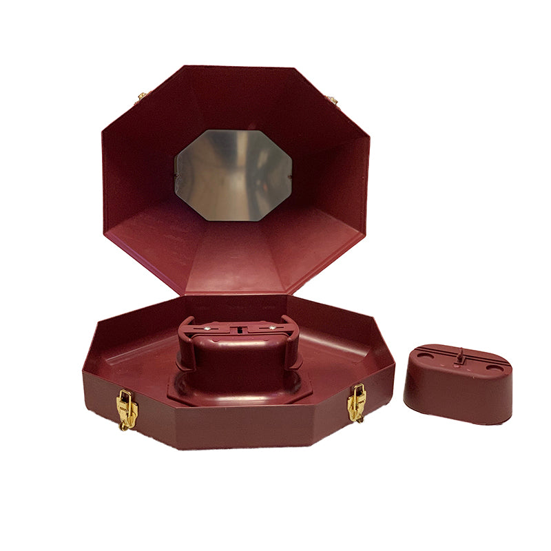 Toptac Western Hat Box w Accessory Case