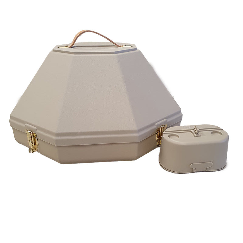 Toptac Western Hat Box w Accessory Case