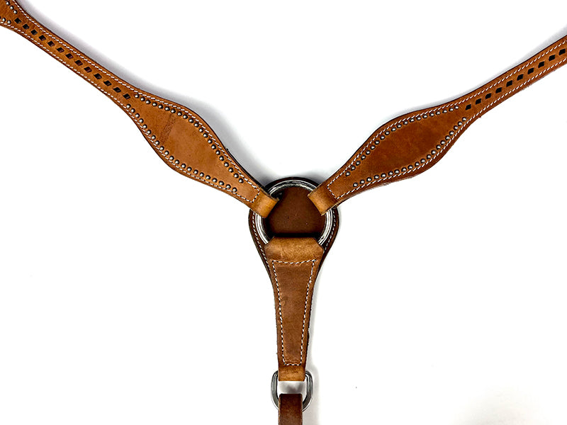 Ezy Ride Breastplate Shaped with Lace and Dots