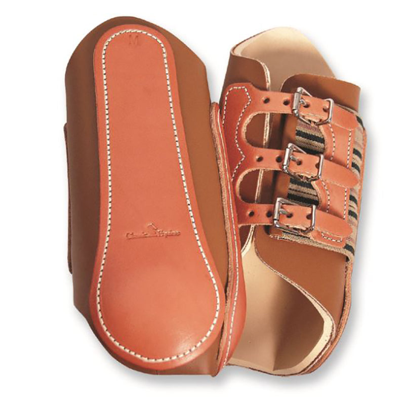 Leather Splint Boot w Buckles