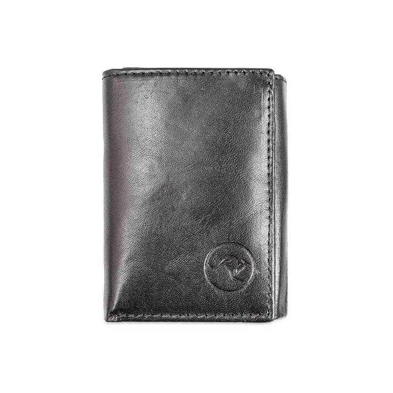 Badgery Belts Kangaroo Leather 2 Fold Wallet
