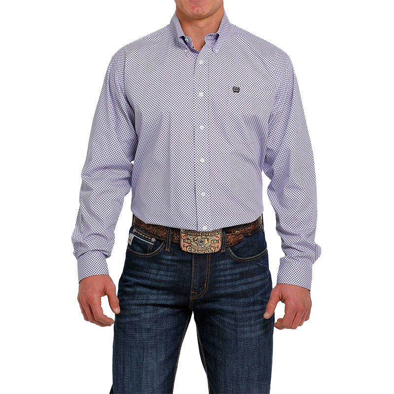Cinch Mens Print L/S Shirt MTW1105480