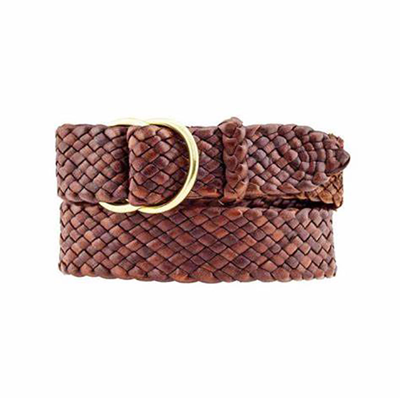 Badgery Belts Longreach Plaited Roo Belt