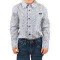Pure Western Boys Freeman Print L/S Shirt