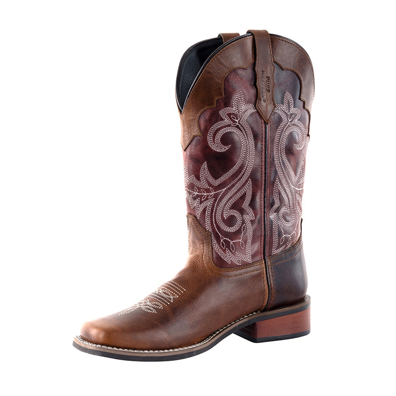 Pure Western Wmns Texas Boot
