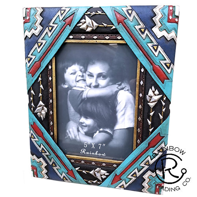 Colorful Aztec Arrow 5x7in Frame