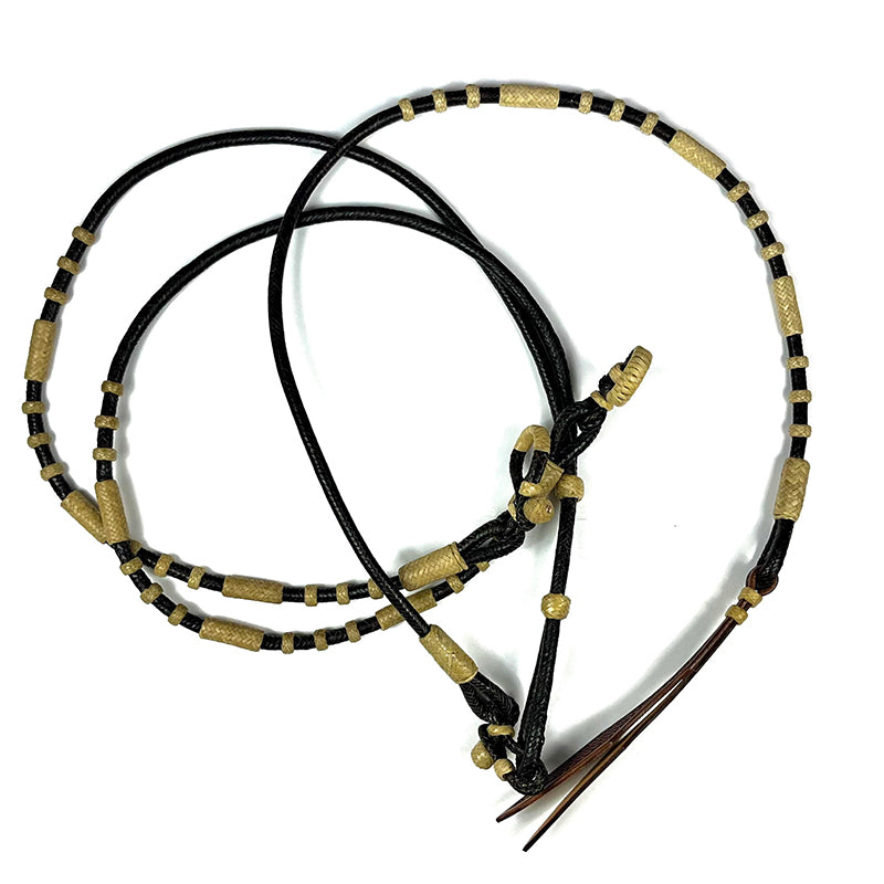 Ezy Ride Romel Reins Leather with Rawhide Plaited