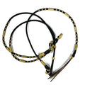 Ezy Ride Romel Reins Leather with Rawhide Plaited